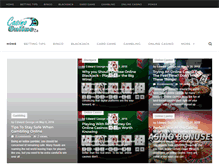Tablet Screenshot of casinoonlineza.com